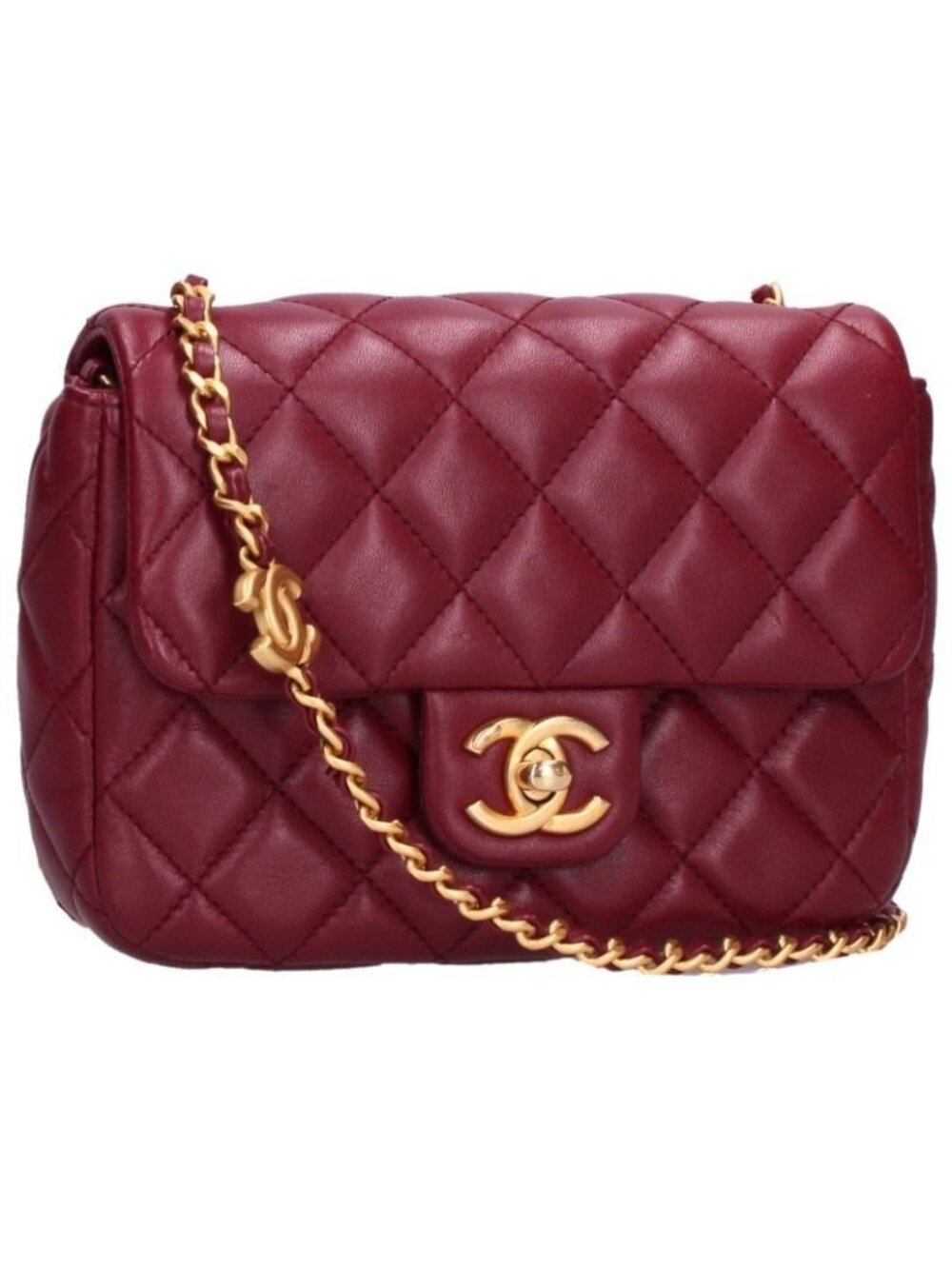 Chanel Mini Quilted Lambskin Shoulder Bag
